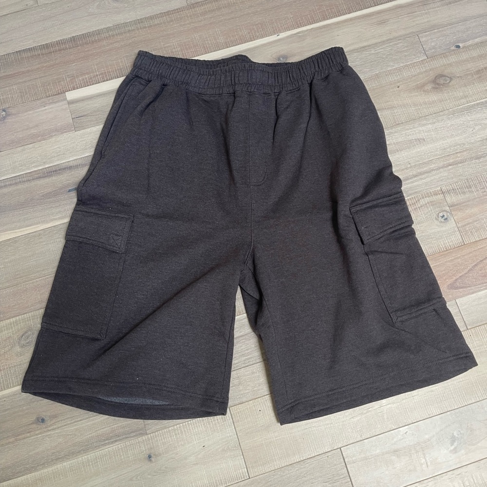 Black Cargo Shorts
